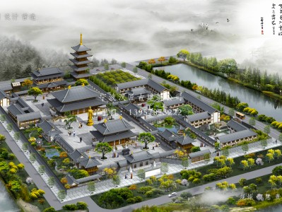 南京寺庙建筑总体规划方案