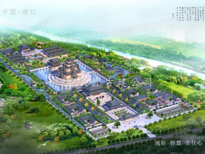 南京古建筑工程施工方案总体规划图