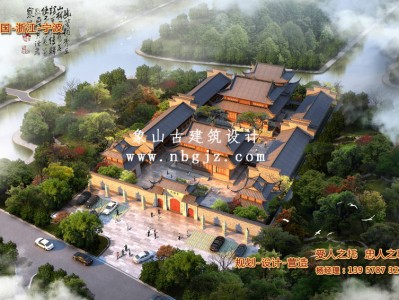 南京天福寺重建规划效果图
